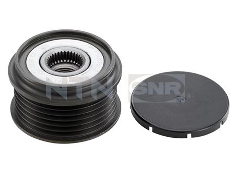 Alternator freewheel pulley