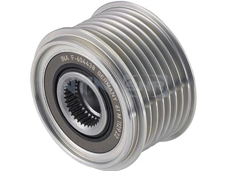 Alternator freewheel pulley