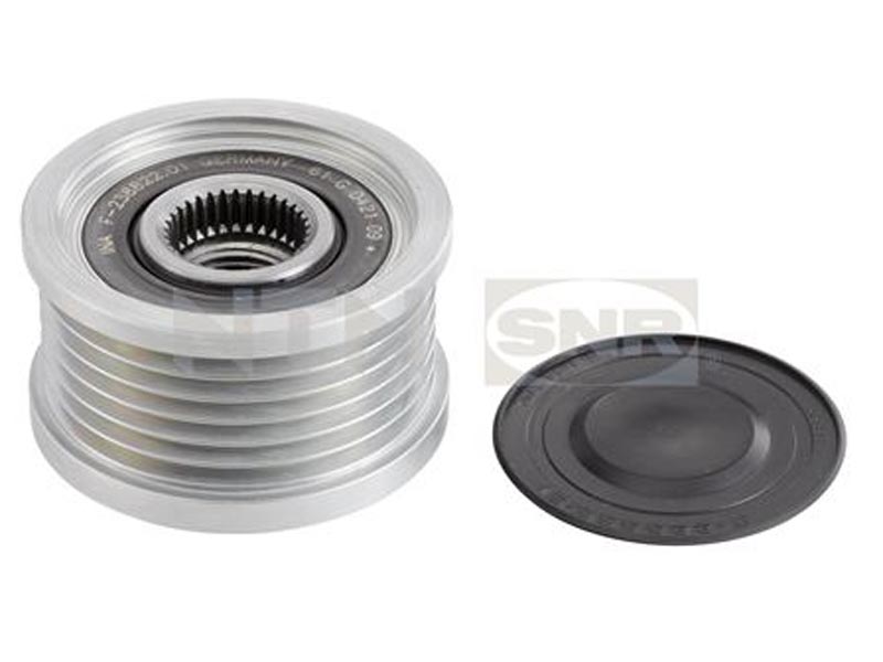 Alternator freewheel pulley