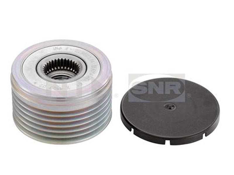Alternator freewheel pulley