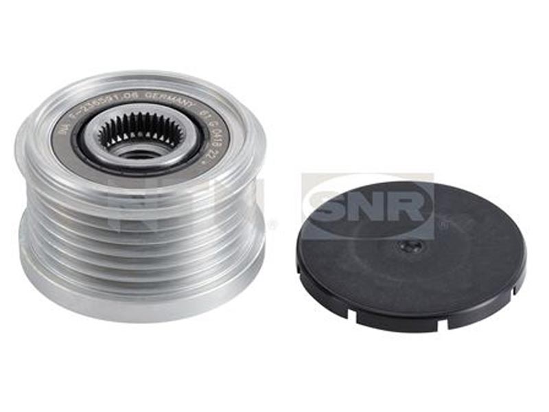 Alternator freewheel pulley