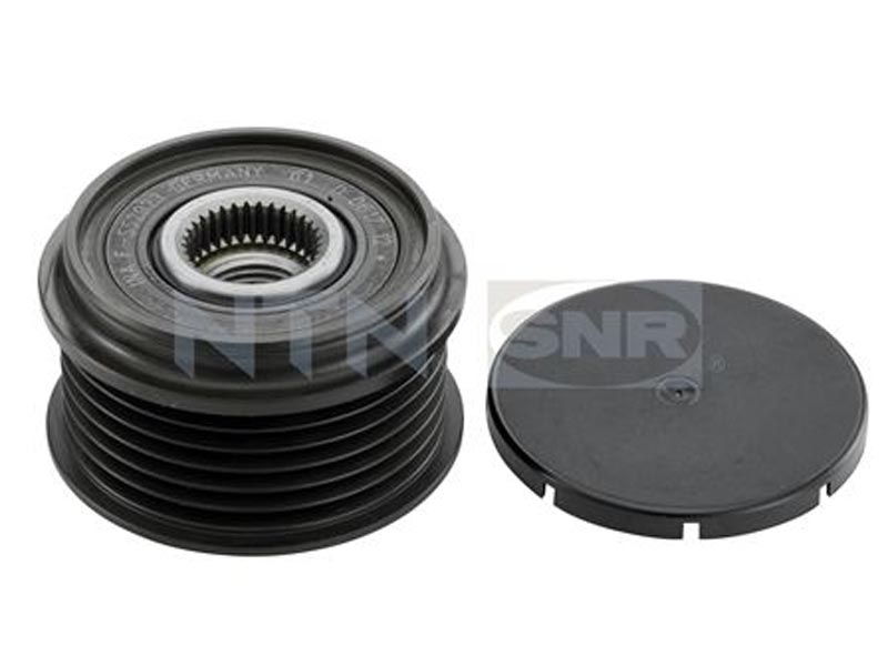 Alternator freewheel pulley