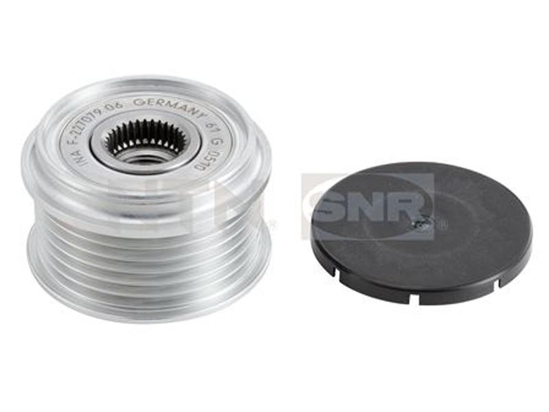 Alternator freewheel pulley