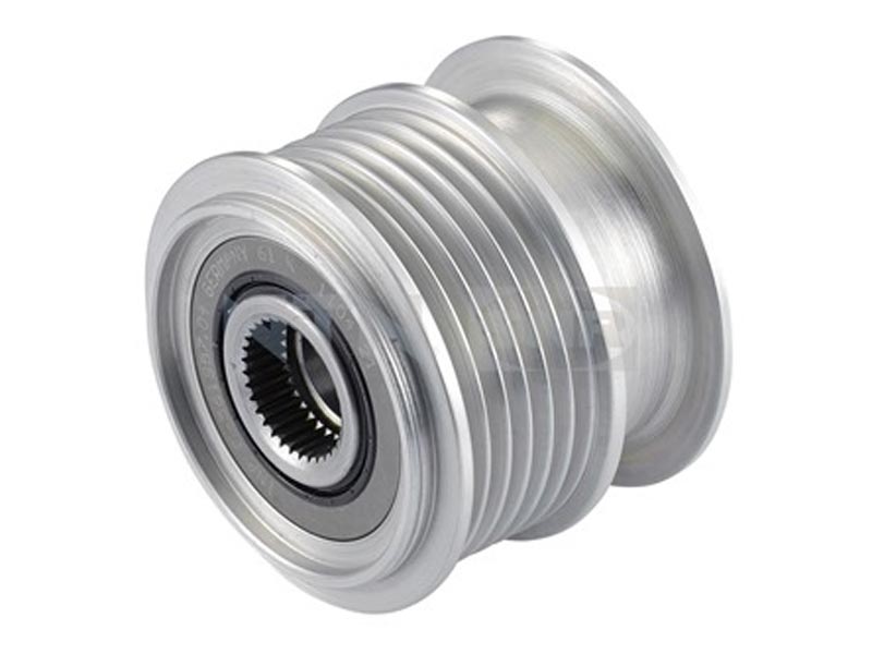 Alternator freewheel pulley