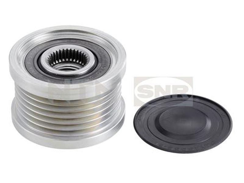 Alternator freewheel pulley