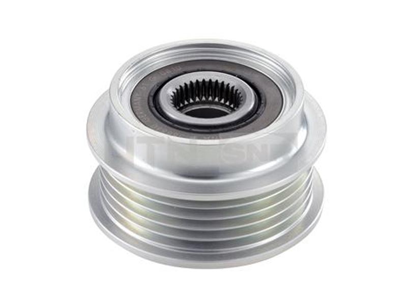 Alternator freewheel pulley