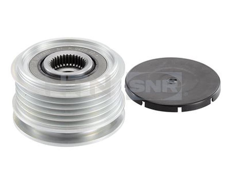 Alternator freewheel pulley