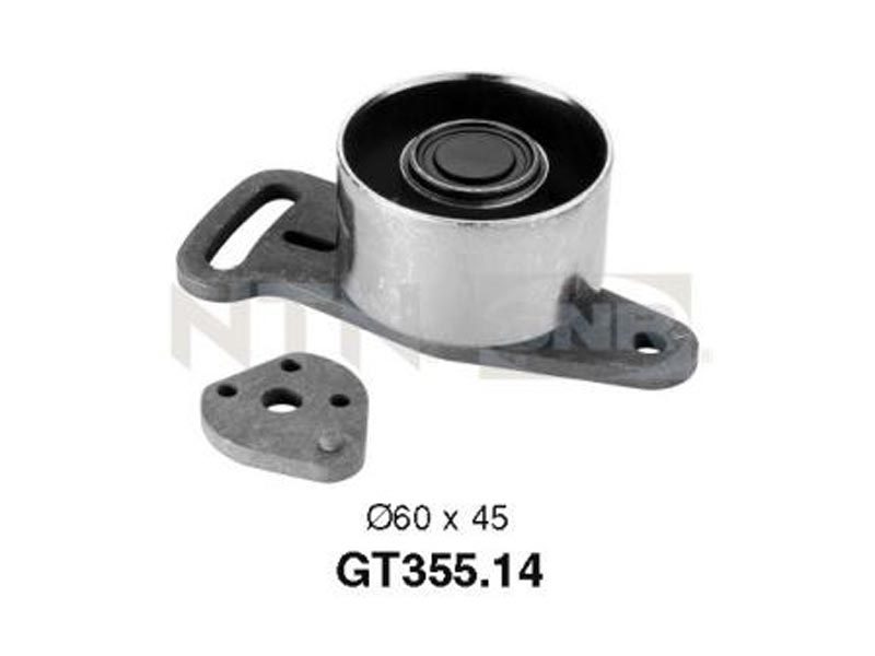 Tensioner pulley, timing belt