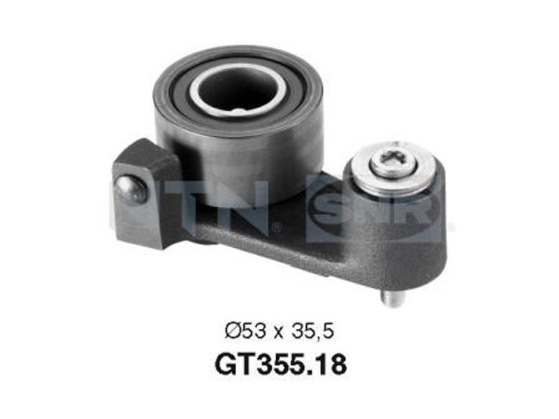 Tensioner pulley, timing belt