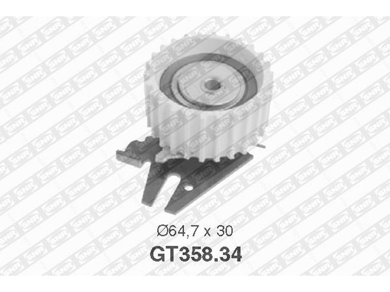 Timing belt tensioner