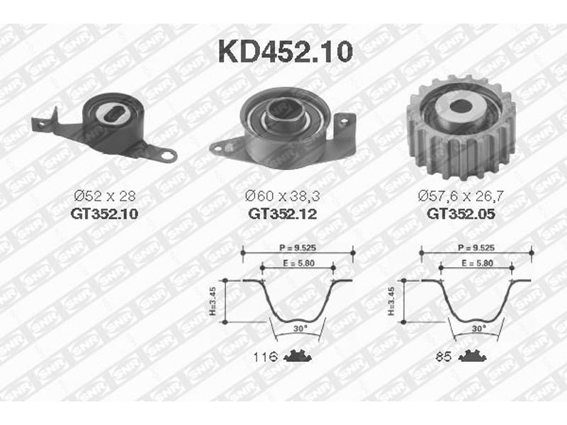 Timing belt tensioner kit