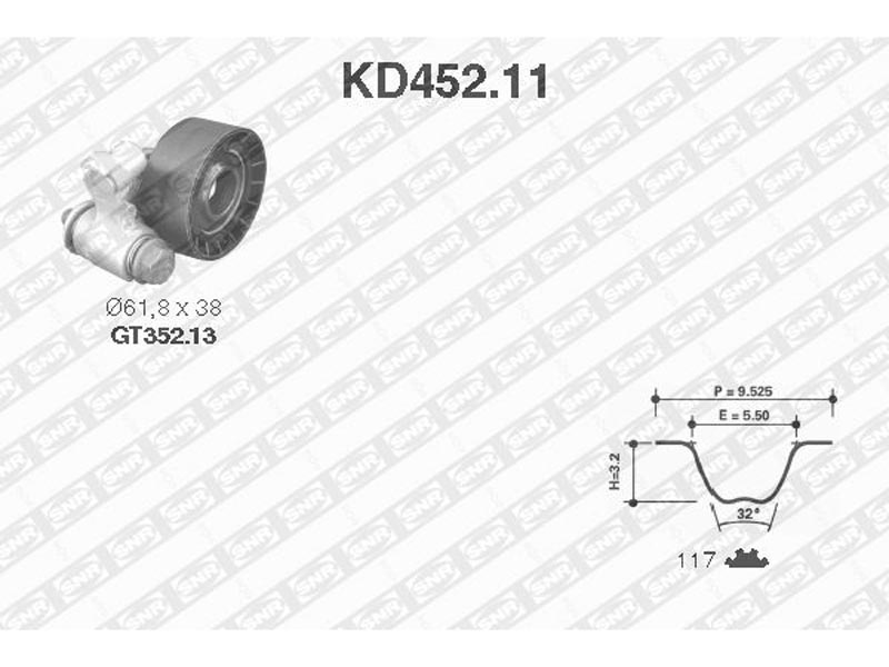 Timing belt tensioner kit