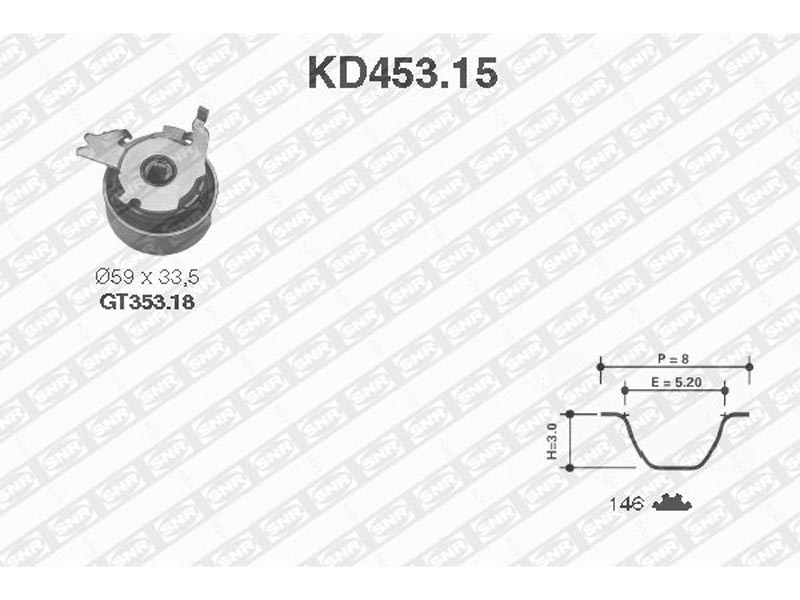 Timing belt tensioner kit