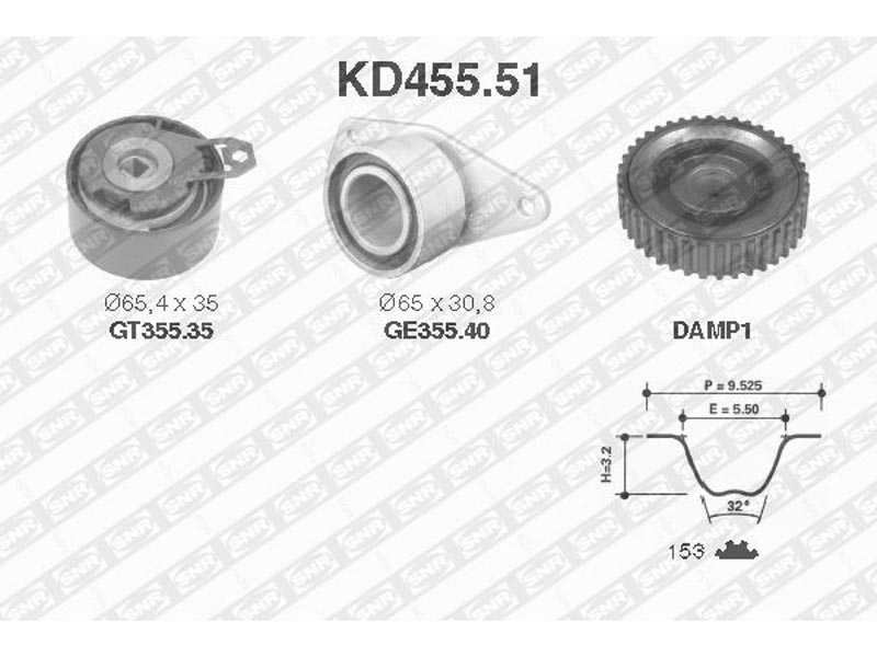 Timing belt tensioner kit