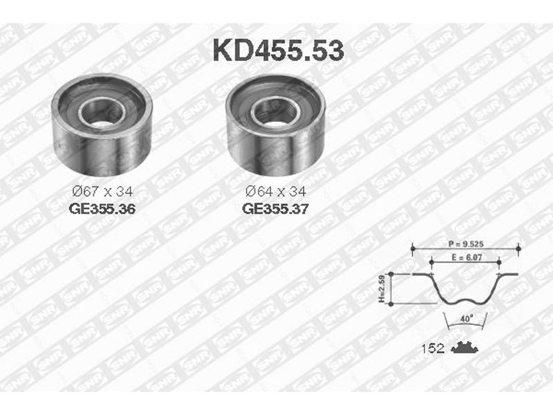 Timing belt tensioner kit