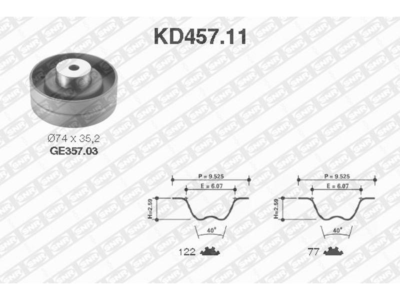 Timing belt tensioner kit