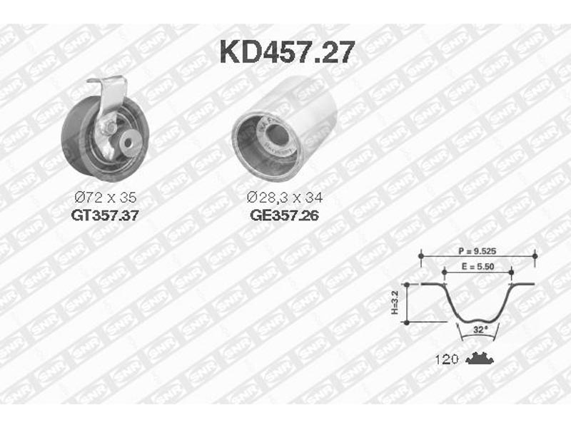 Kit tendicinghia di distribuzione