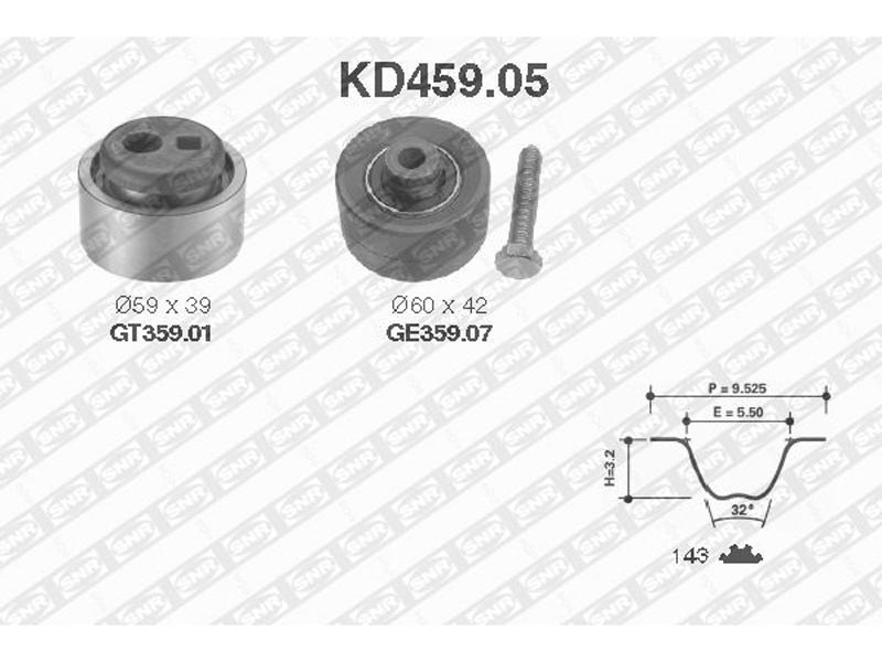 Timing belt tensioner kit