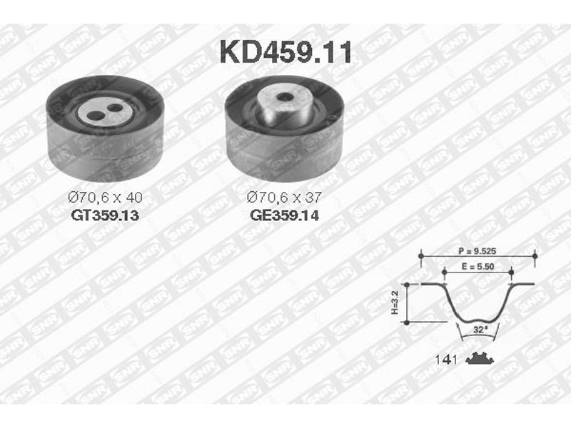 Timing belt tensioner kit