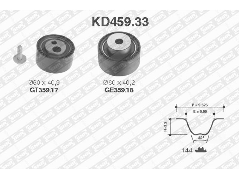 Timing belt tensioner kit