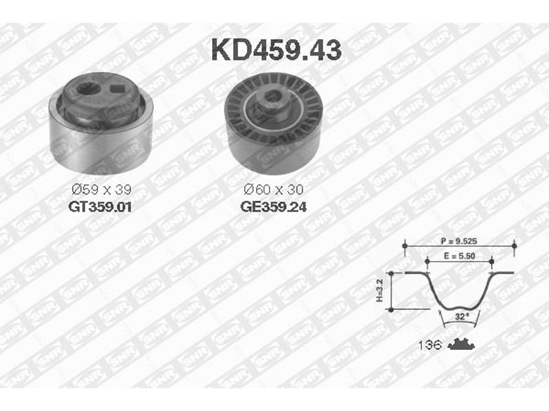 Timing belt tensioner kit