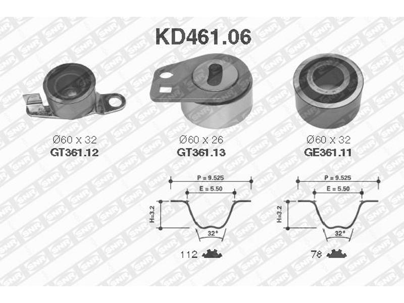Timing belt tensioner kit