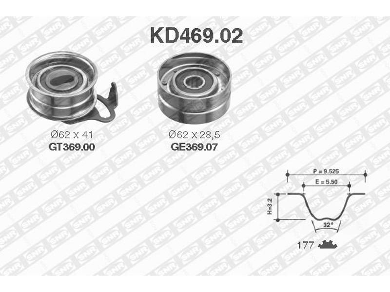 Kit tendicinghia di distribuzione