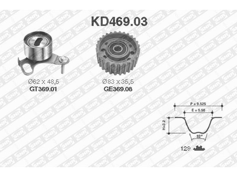 Timing belt tensioner kit