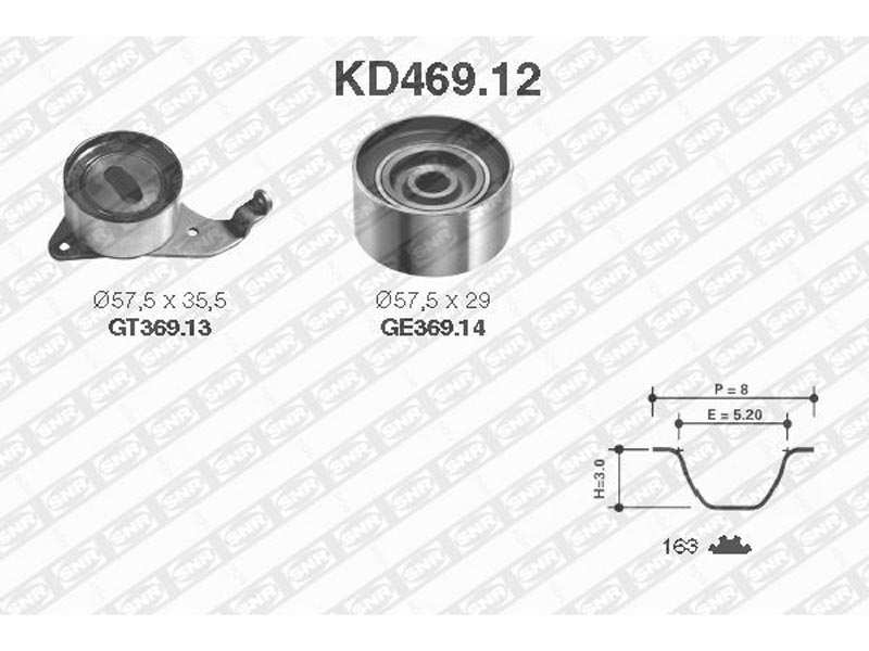 Timing belt tensioner kit
