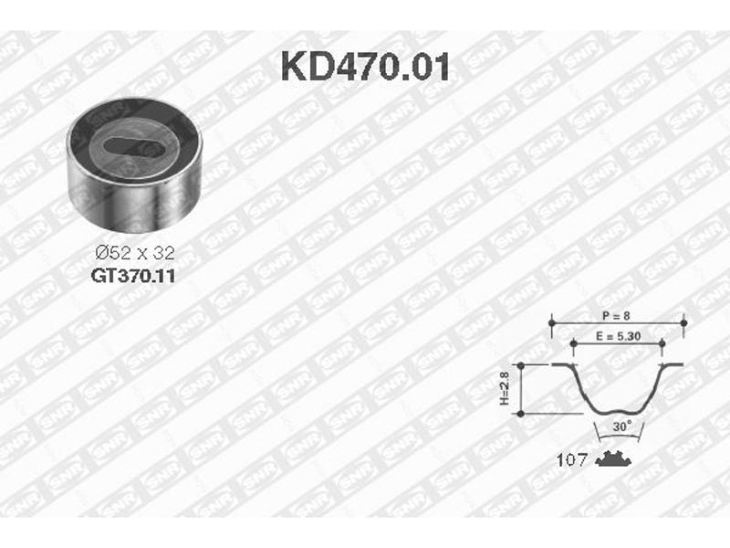 Timing belt tensioner kit
