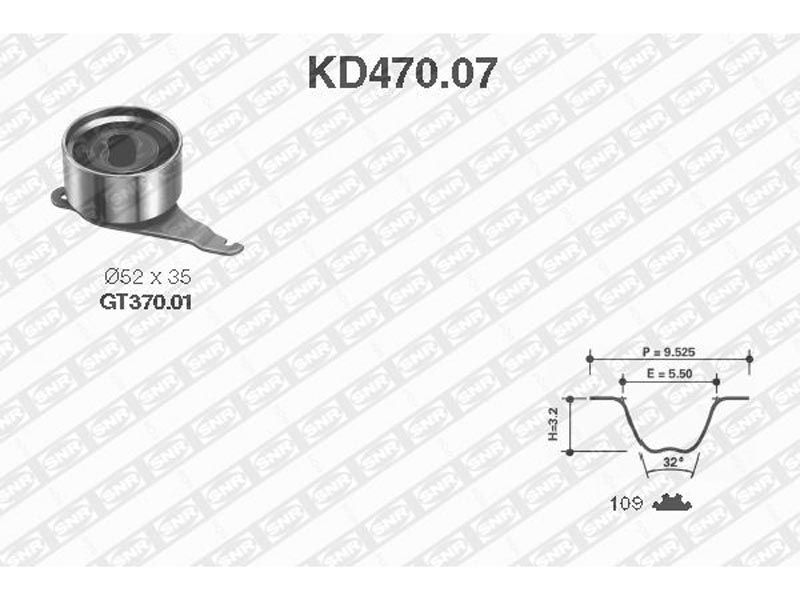 Kit tendicinghia di distribuzione
