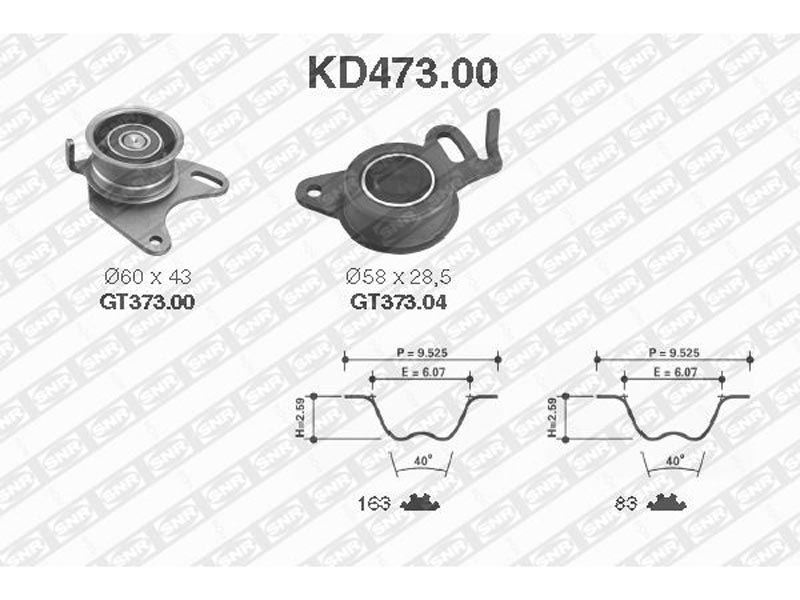 Timing belt tensioner kit