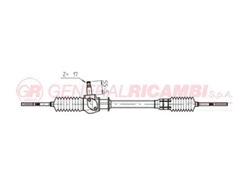 Sterzo Meccanico Fiat Fiorino I