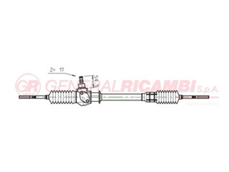Sterzo Meccanico Fiat Uno