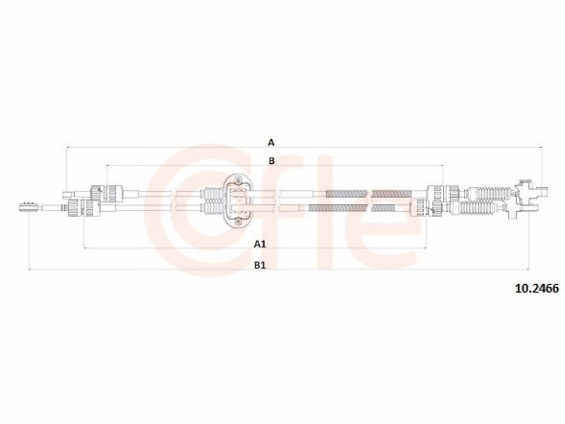 Cavi comando cambio - fo cavo cambio Focus MTX75gear