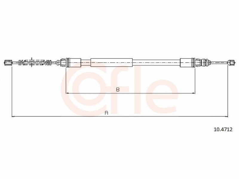 30.6263 - freno a mano - cit fre saxo drum brake