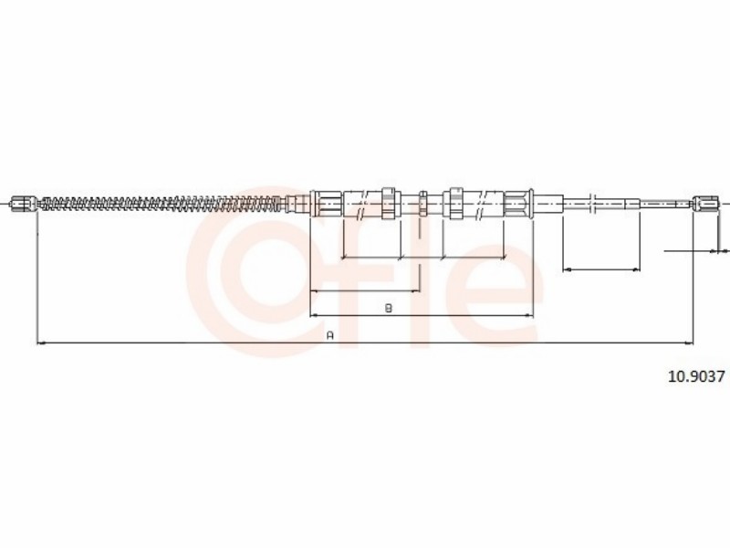 - freno a mano - sko fre Octavia -03 dr/br
