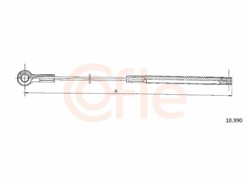 Cofle handbrake Daimler Benz (RHD/LHD)
