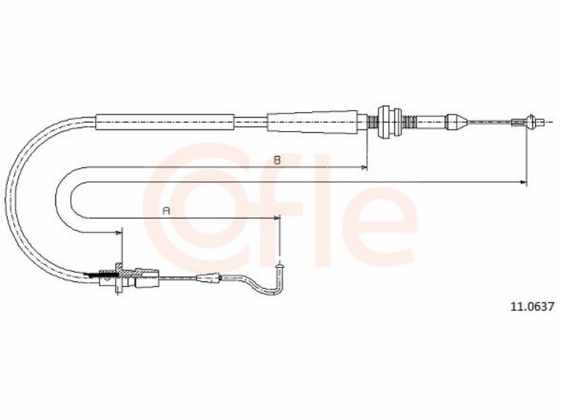 10.5477 - acceleratore pedale - VW A/C Transporter 90-