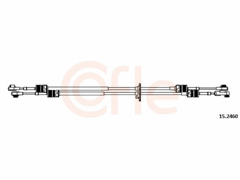 Cofle fo cavo cambio Transit MT82