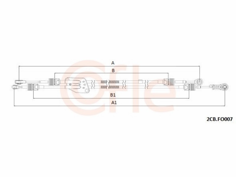 Gear shift cables