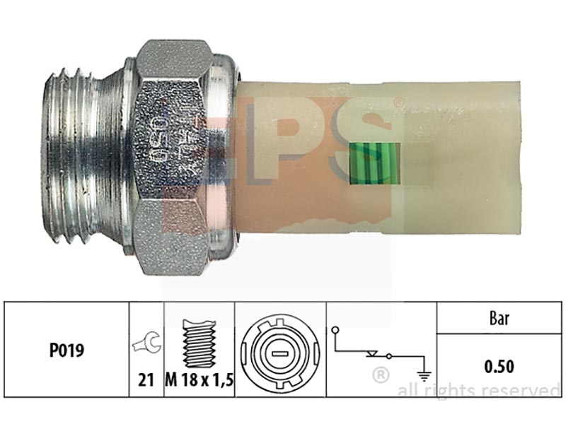 Eps-(7.0075) interruttori spia olio