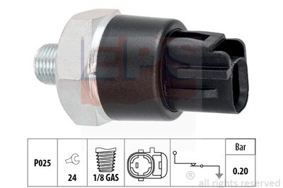 Oil pressure warning switches