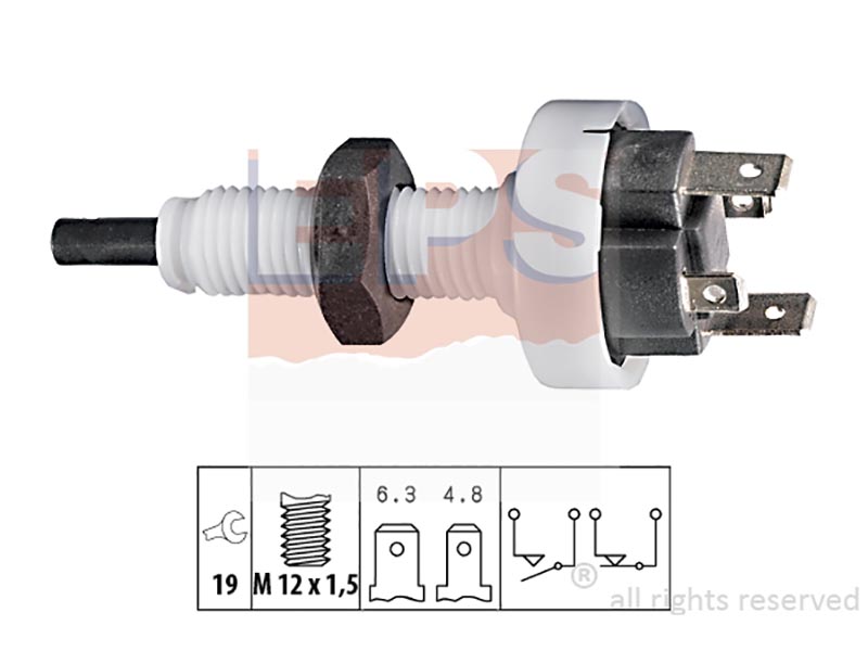 Brake / clutch pedal switches