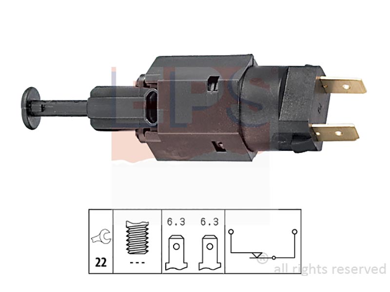 Eps-(7.1050) interruttori dello stop
