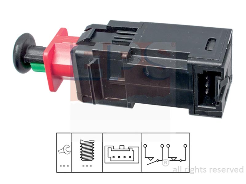 Brake / clutch pedal switches