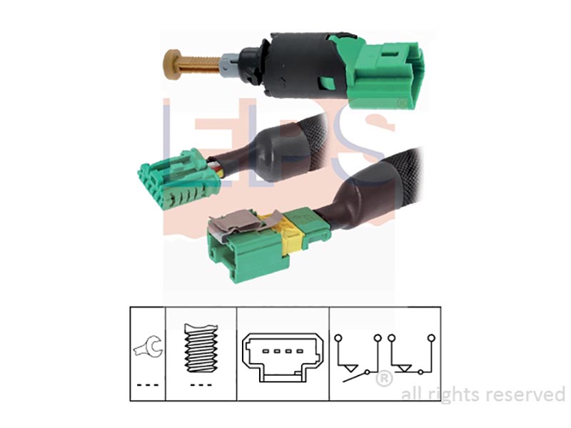 Brake / clutch pedal switches