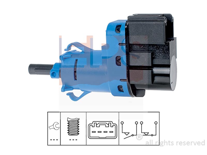 Brake / clutch pedal switches