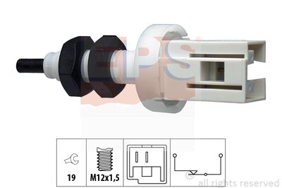 EPS 1.810.250 / Interruttore luce freno Made in Italy - OE Equivalent