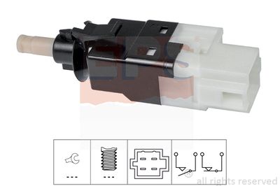 EPS 1.810.252 / Interruttore luce freno Made in Italy - OE Equivalent